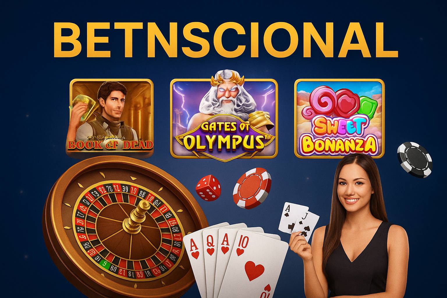 Jogos de cassino online inovadores e emocionantes na BETNSCIONAL