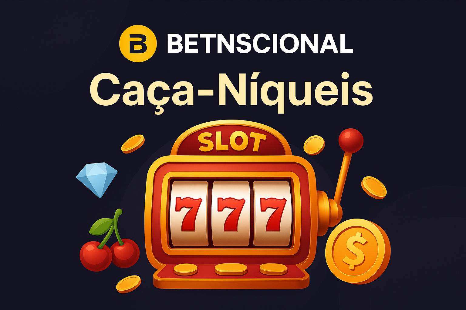 Explore o mundo das slot machines no BETNSCIONAL Casino